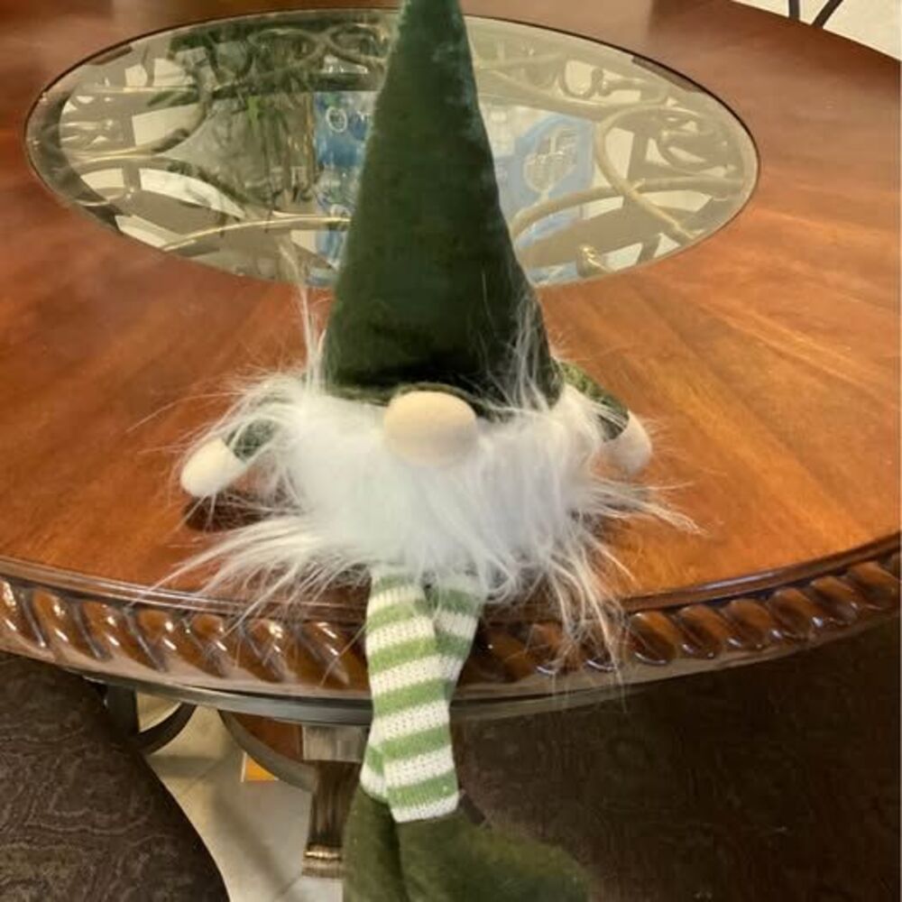 Scandinavian Green Forest Gnome Beanie 8" Plush Decoration Fall